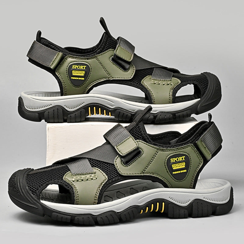 Damen Sportliche Sandalen mit verstellbarem Riemen und rutschfester Sohle EB