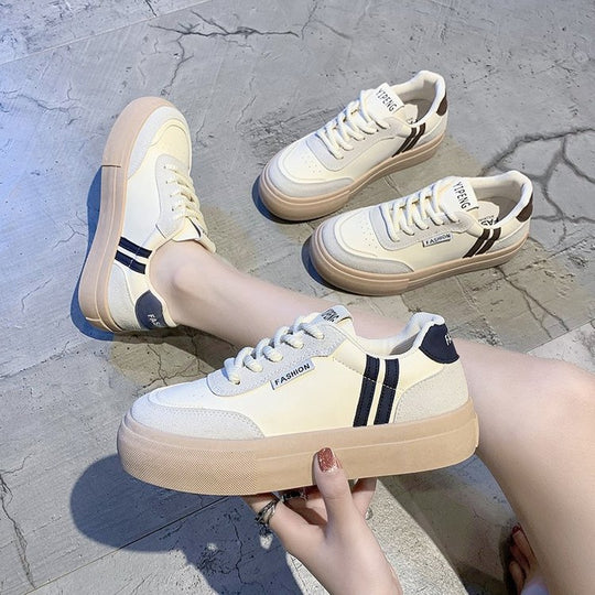 Damen Sportliche Sneakers mit modischem Design und rutschfester Sohle EB
