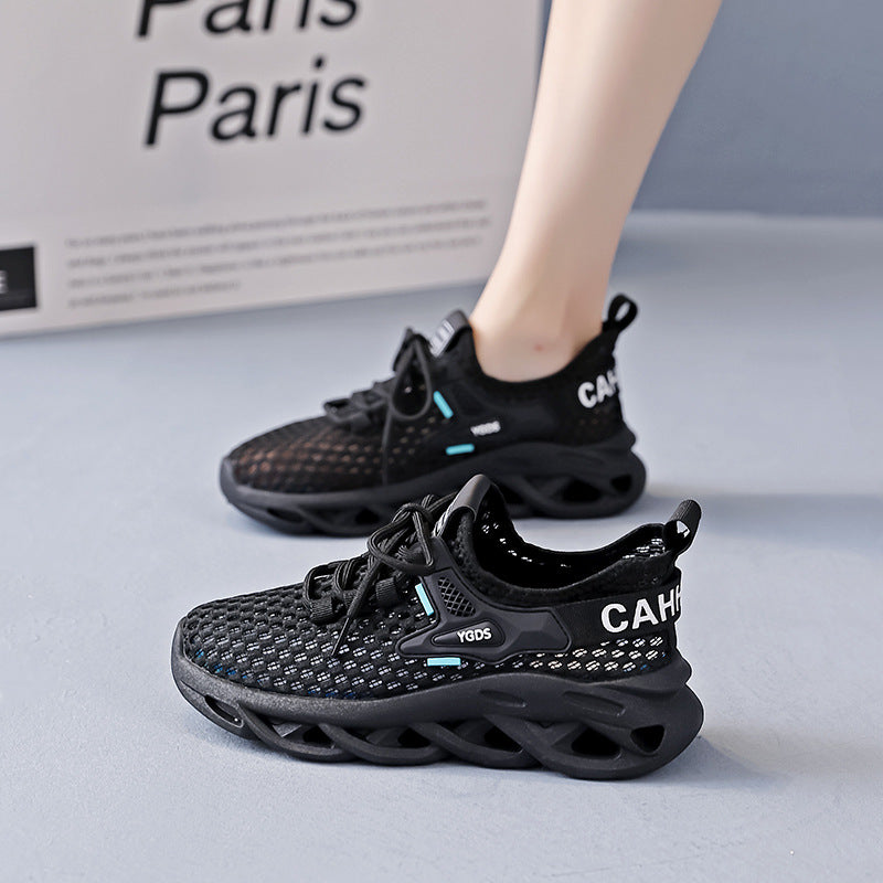Damen Atmungsaktive Lauf-Sneaker mit flexibler Sohle EB