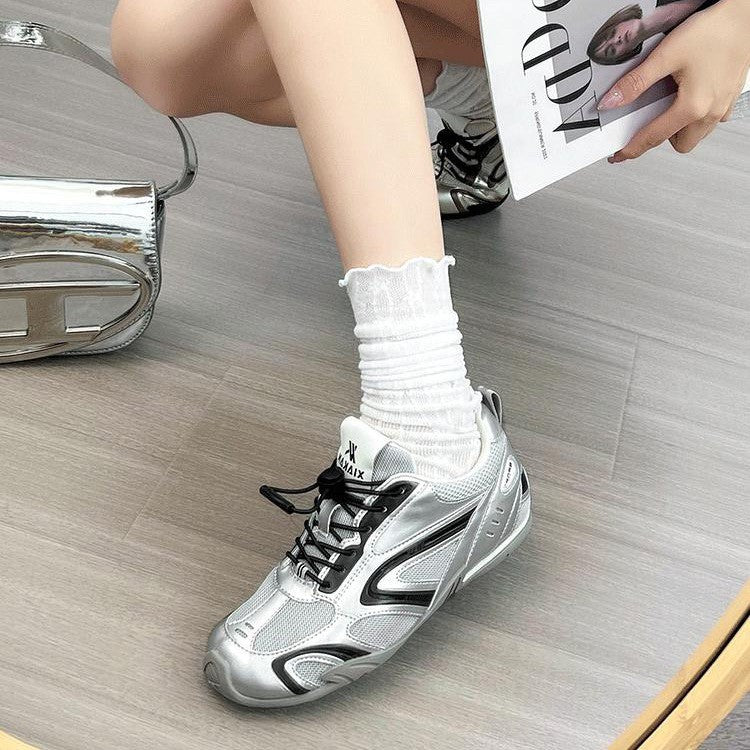 Damen sportliche Laufschuhe mit atmungsaktiver Oberflächenstruktur und stabiler Dämpfungstechnologie EB