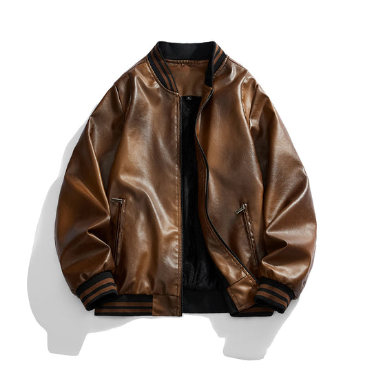 Herren klassische jacke mit elastischen Rippbündchen EB