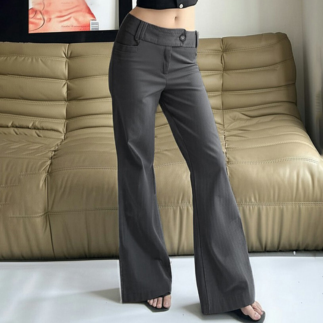 Damen Flared Pants im eleganten Schnitt EB