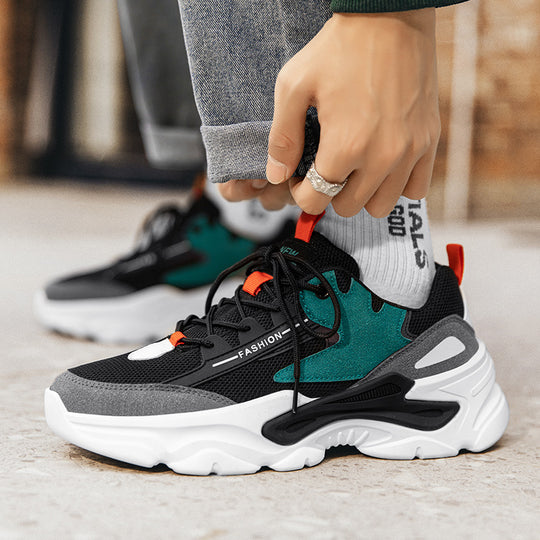 Damen Trendige und komfortable Chunky Sneakers EB