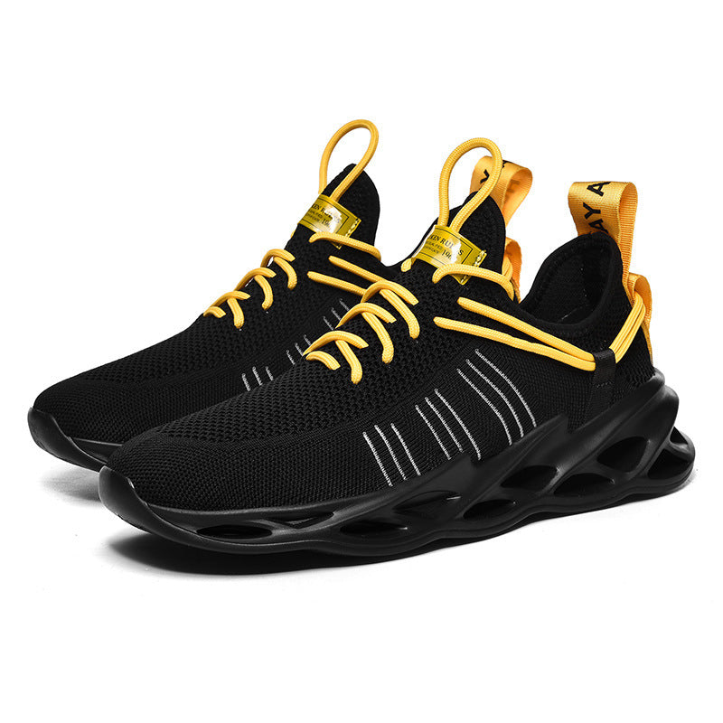 Damen Leistungsstarke Laufsneakers mit atmungsaktivem Mesh-Obermaterial und innovativem Dämpfungssystem EB