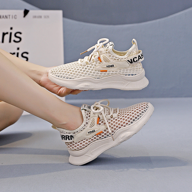 Damen Atmungsaktive Lauf-Sneaker mit Komfortsohle und rutschfester Profilsohle EB