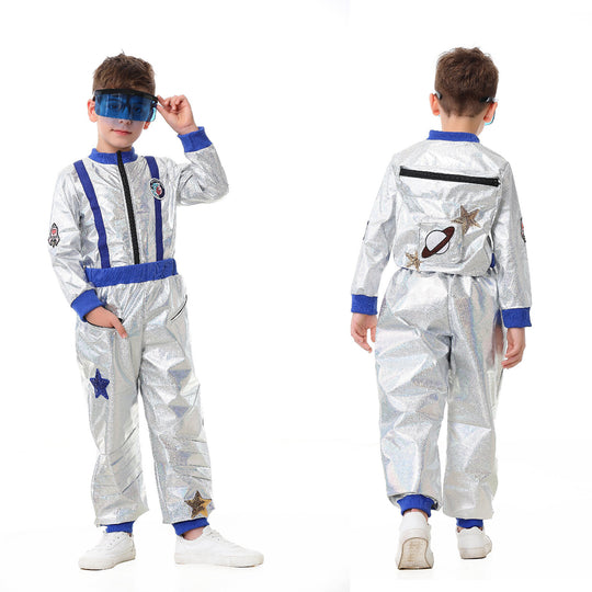 Jungen Raumanzug mit schimmernden Details EB