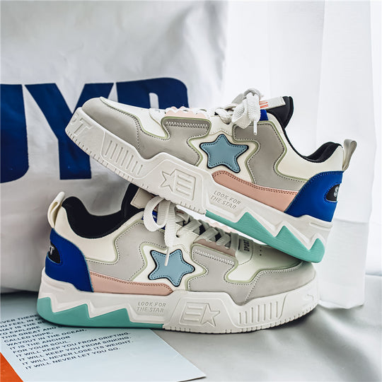 Damen modische Sneakers mit innovativem Design und dämpfender Laufsohle EB