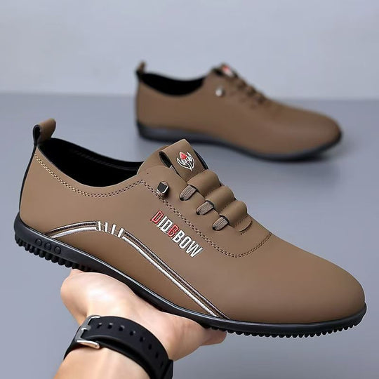 Herren Freizeit-Sneaker mit elastischem Schnürsystem und rutschfester Sohle EB