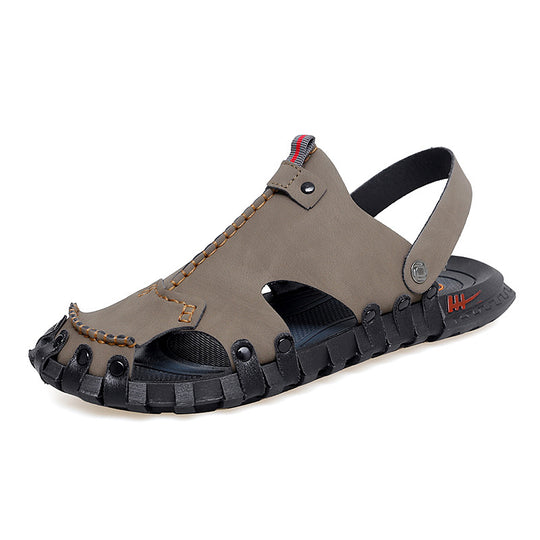 Damen freizeitorientierte Sandalen mit rutschfester Sohle und verstellbarem Riemen EB