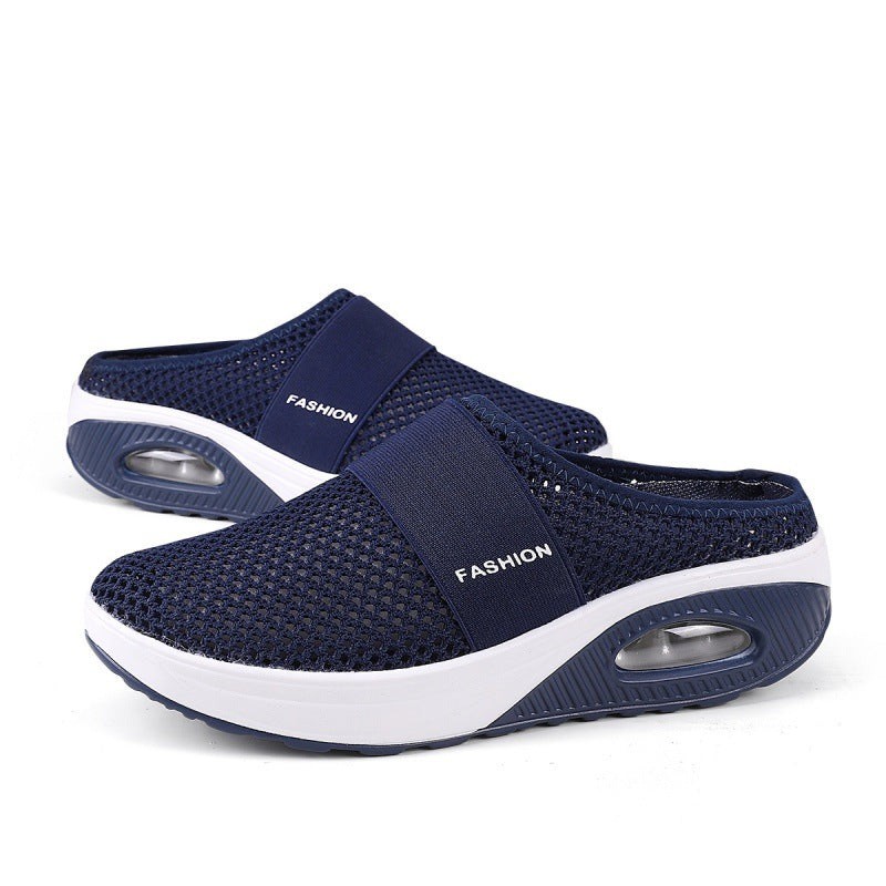 Damen Atmungsaktive Clogs mit dämpfender Sohle und flexibler Passform EB