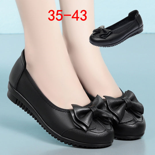 Damen Ballerinas mit dekorativem Schleifen-Detail und komfortablem Fußbett EB