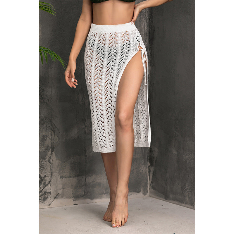 Damen Strandrock im eleganten Häkeldesign EB