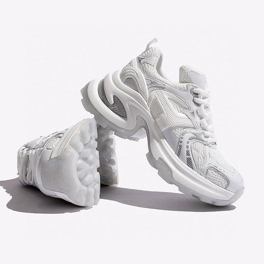 Damen Sportliche Sneakers mit atmungsaktivem Obermaterial und dämpfender Sohle EB