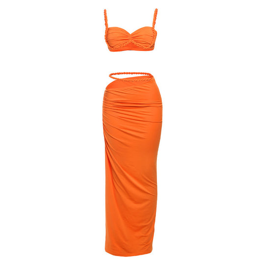 Damen Bikiniset mit elegantem Wickelrock EB