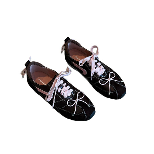 Damen modische Laufsohlen Sneaker mit innovativem Schnürsystem und atmungsaktiver Oberfläche EB