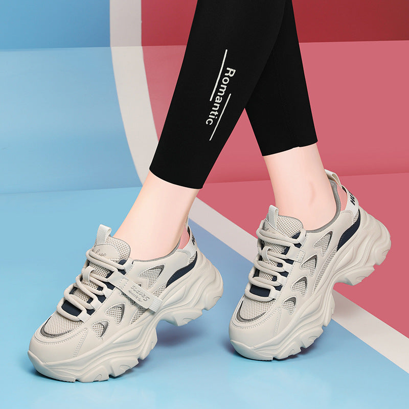 Damen Sportliche Lauf-Sneaker mit verstärkter Dämpfung und atmungsaktivem Obermaterial EB