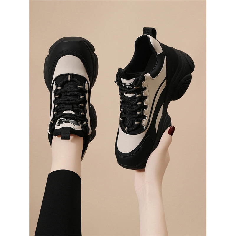 Damen Trendige High-Top Sneakers mit ergonomischer Form und gepolsterter Sohle EB