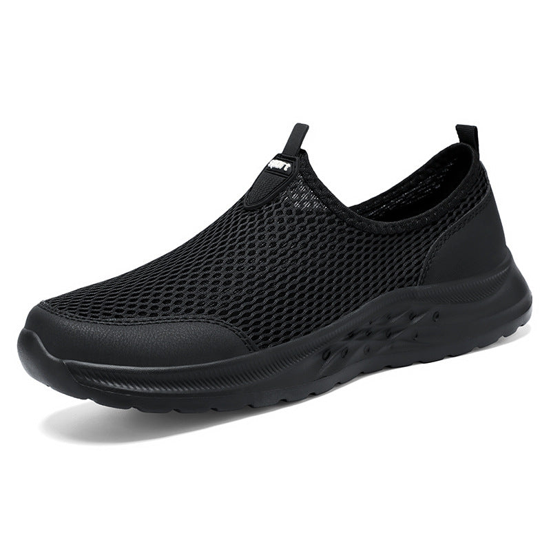 Damen Atmungsaktive Slip-On Sneakers mit elastischem Design EB
