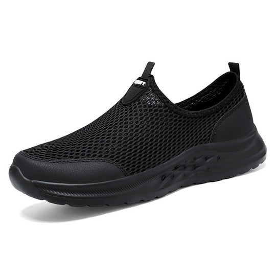 Damen Atmungsaktive Slip-On Sneakers mit elastischem Design EB