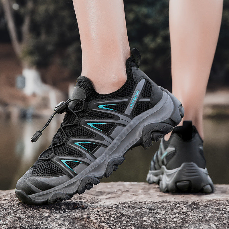 Damen Outdoor-Freizeitschuhe mit dämpfender Sohle und atmungsaktiver Oberseite EB