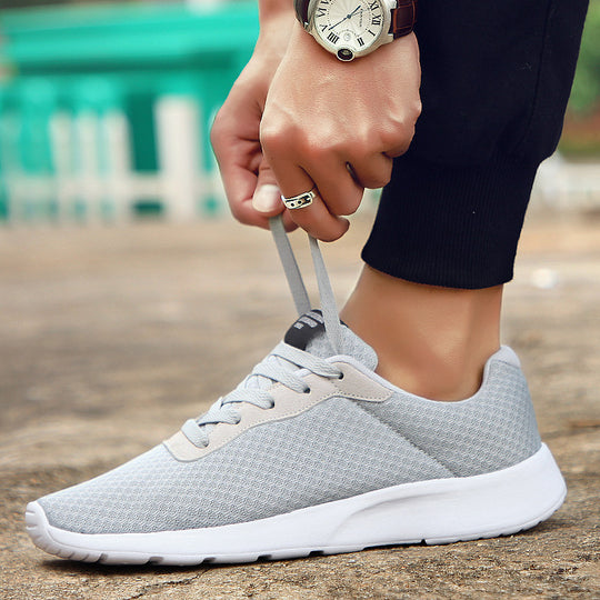 Damen Sportliche und atmungsaktive Sneakers mit flexiblem Obermaterial EB