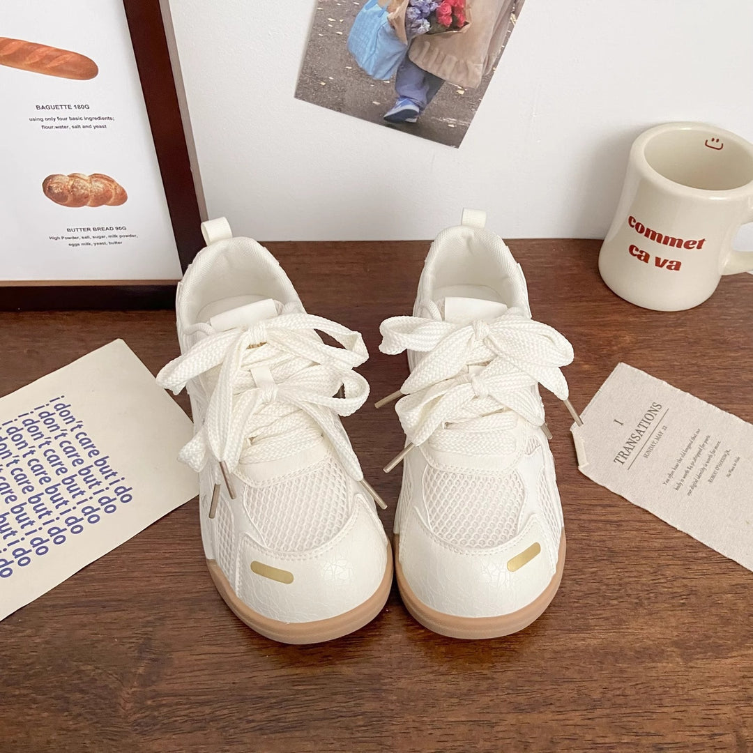 Damen Sneakers mit innovativem Schnürsystem und atmungsaktiver Oberflächenstruktur EB