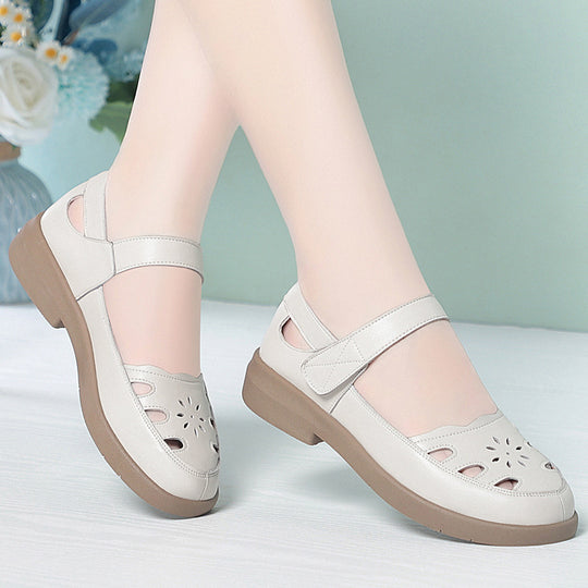 Damen Bequeme Sandalen mit verstellbarem Riemen und atmungsaktivem Design EB