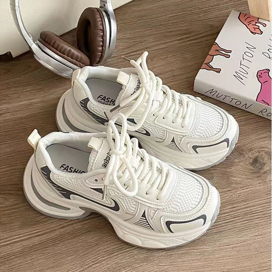 Damen Chunky Sneakers mit atmungsaktiver Oberfläche und dämpfendem Komfort EB