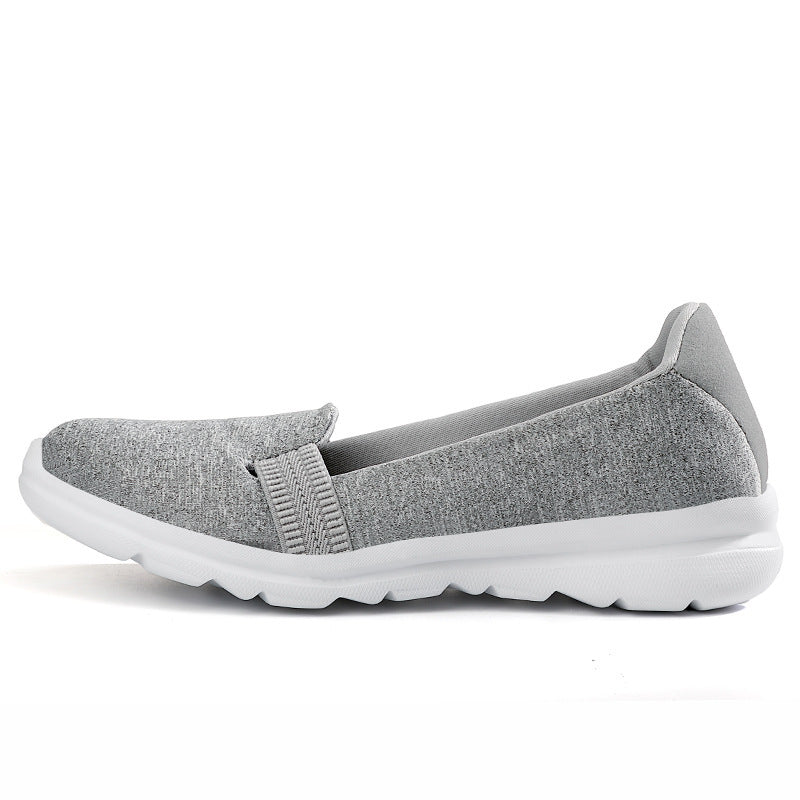 Damen Komfortable Slip-On Freizeitschuhe EB