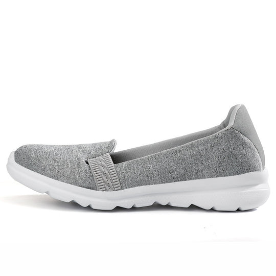 Damen Komfortable Slip-On Freizeitschuhe EB