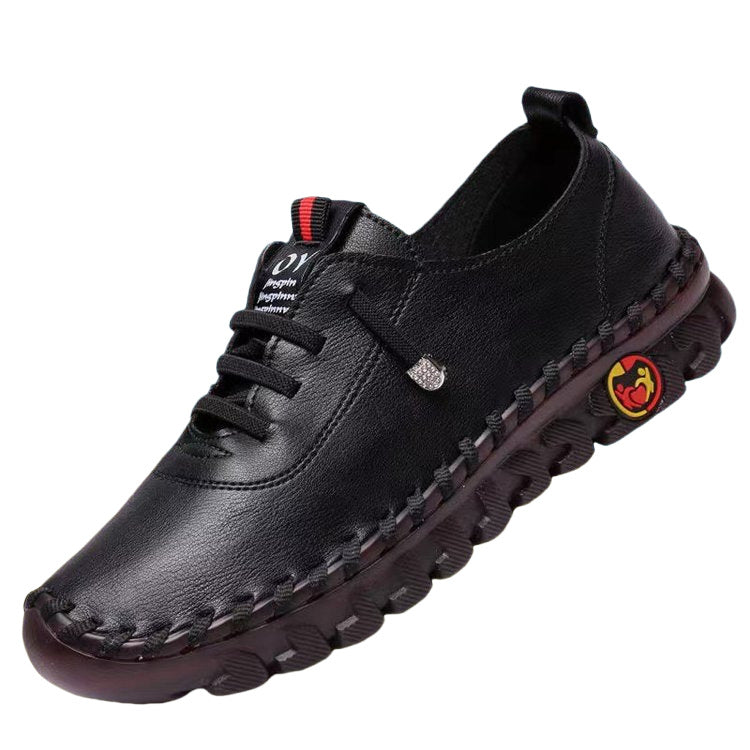 Damen Bequeme und stilvolle Freizeit-Schuhe mit elastischem Schnürsystem EB