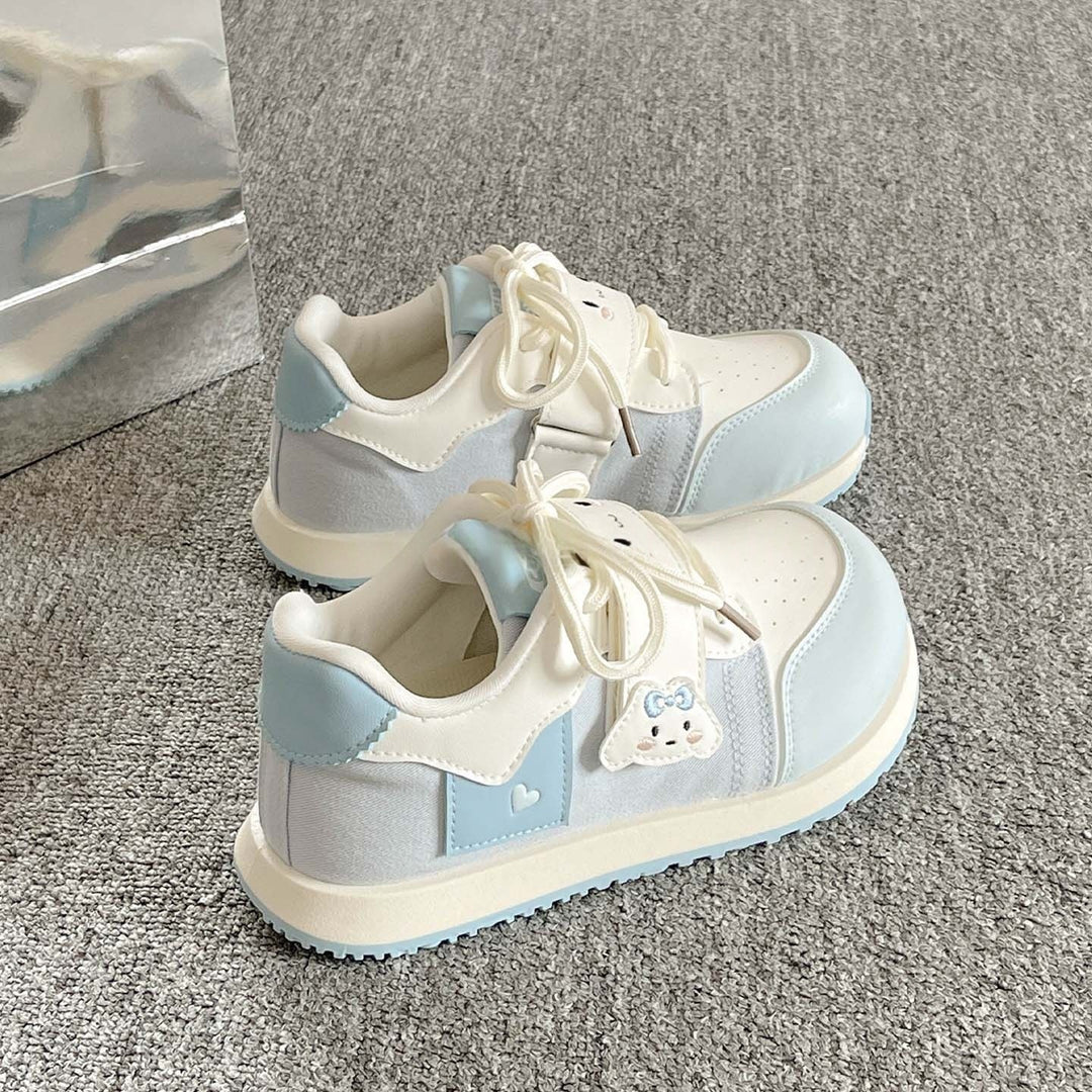 Damen Sportliche Sneakers mit verspielten Applikationen und atmungsaktiver Sohle EB