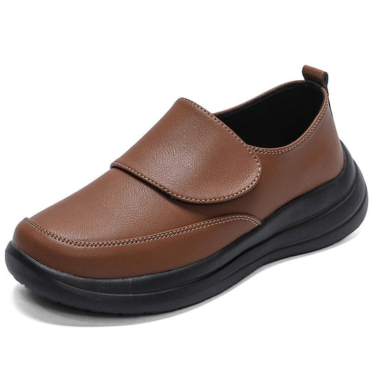 Damen Bequeme und modische Clogs mit verstellbarem Klettverschluss EB
