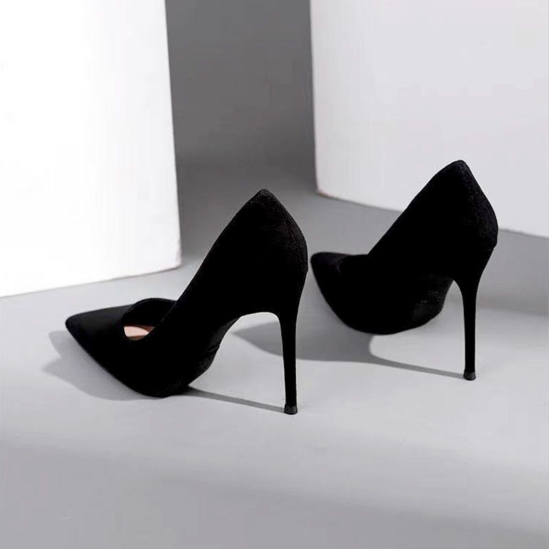 Damen elegante High-Heels mit schmalem Zehenbereich und verschiedenen Absatzhöhen EB
