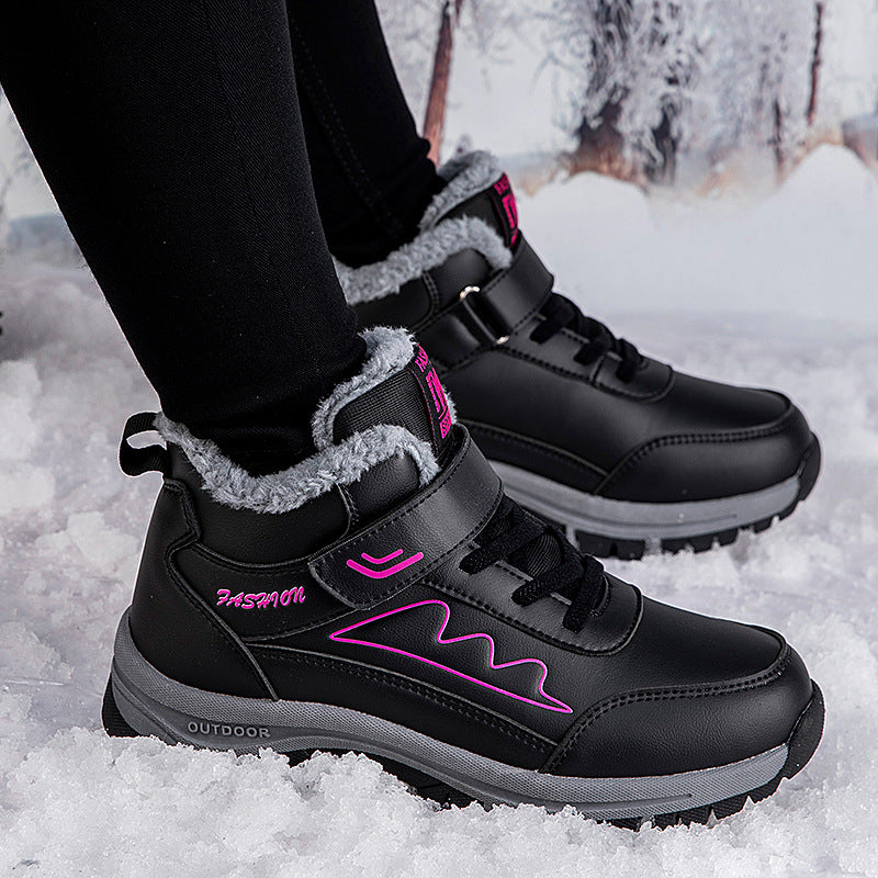 Damen Winterliche Schneestiefel mit isolierendem Futter und rutschfester Sohle EB