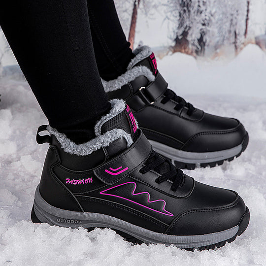 Damen Winterliche Schneestiefel mit isolierendem Futter und rutschfester Sohle EB
