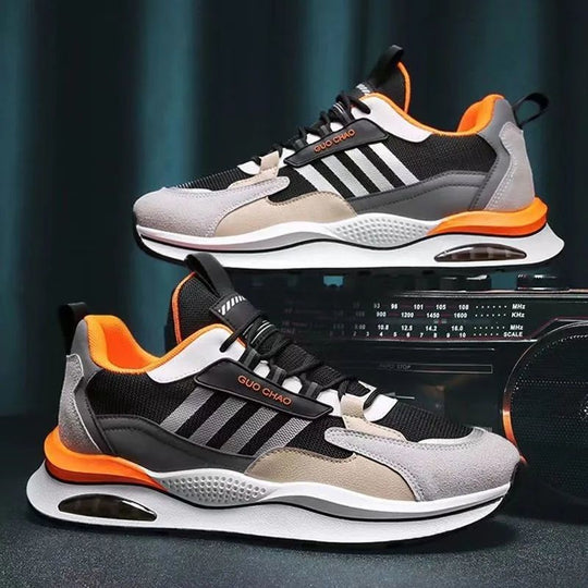 Damen Sportliche Sneaker mit atmungsaktivem Mesh-Obermaterial und Dämpfungstechnologie EB