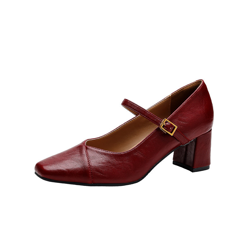 Damen elegante High-Heels mit anpassbarem Riemen EB