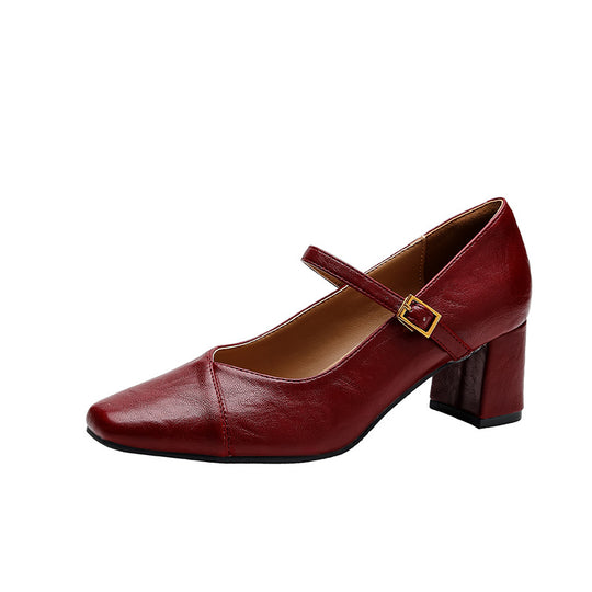 Damen elegante High-Heels mit anpassbarem Riemen EB