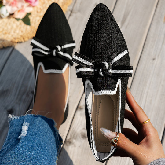 Damen elegante Slipper mit atmungsaktivem Obermaterial EB