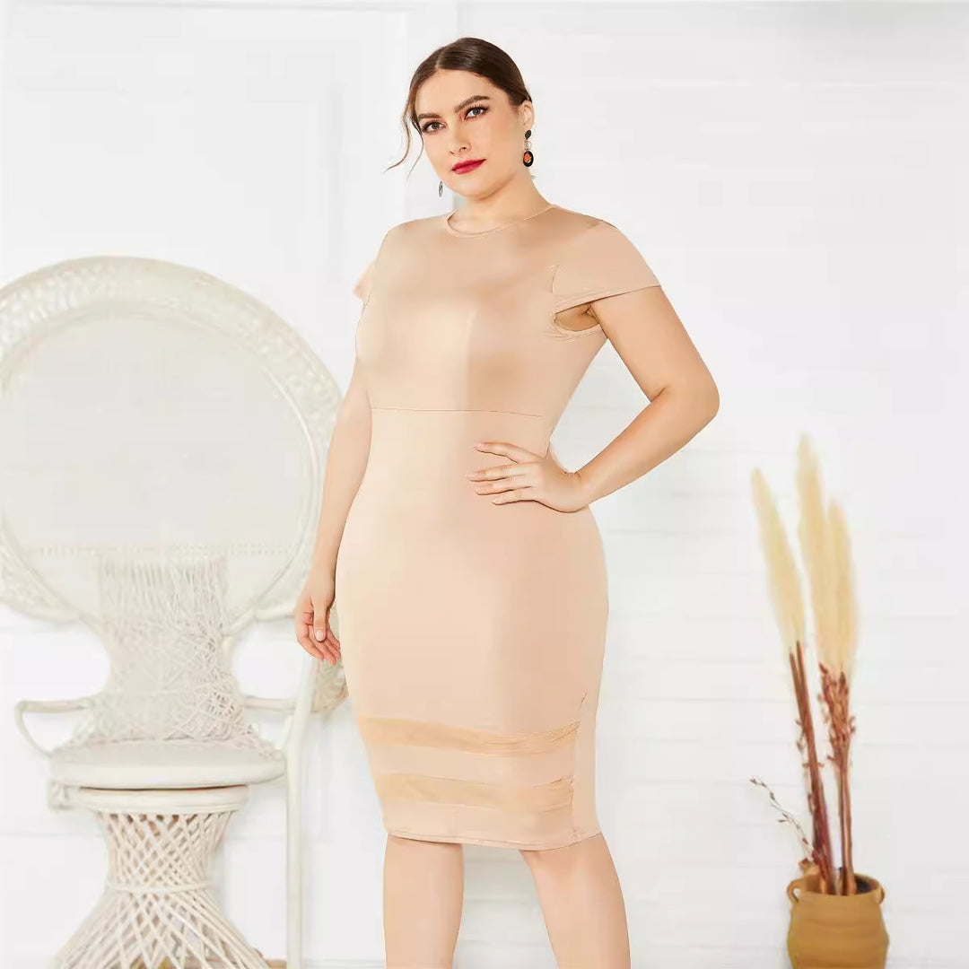 Damen figurbetontes Cocktailkleid EB