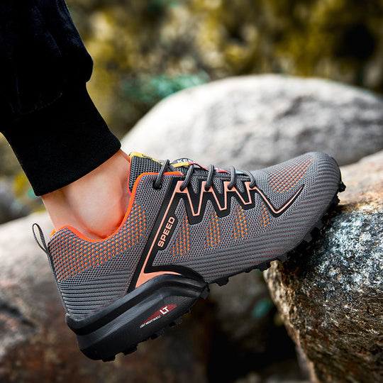 Damen Trailrunning-Schuhe mit rutschfester Sohle und atmungsaktiver Mesh-Oberfläche EB