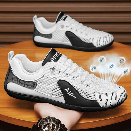 Damen Atmungsaktive Freizeit- und Lauf-Sneaker mit elastischen Einsätzen EB