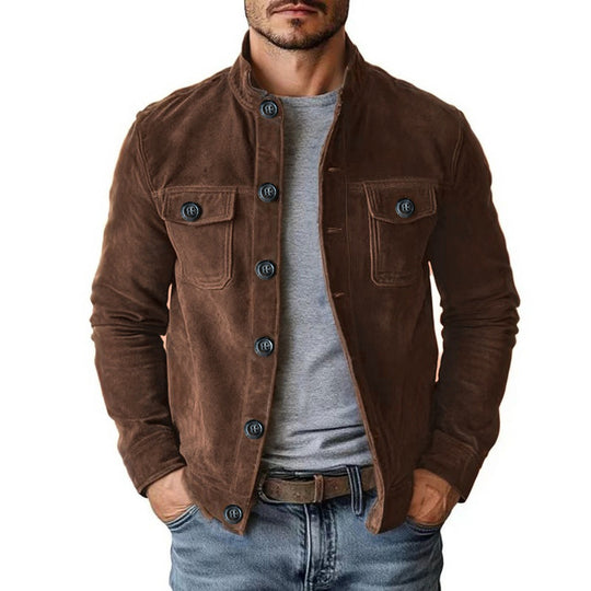 Herren elegante Jacke mit modernen Details EB