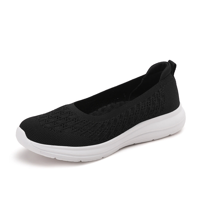 Damen Atmungsaktive Ballerinas mit flexibler Sohle EB