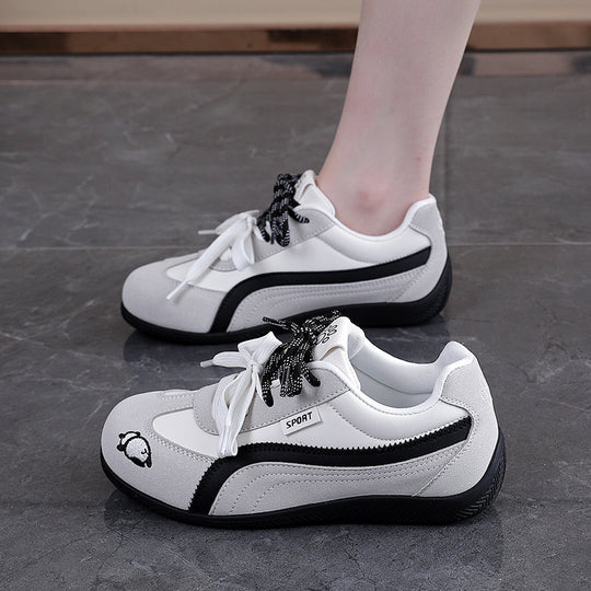 Damen Sportliche Sneakers mit gepolsterter Sohle und atmungsaktiver Mesh-Oberfläche EB