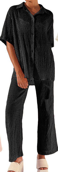 Damen luftiges und elegantes Zweiteiler-Set EB