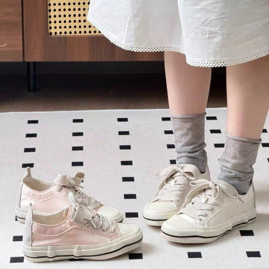 Damen modische Sneaker mit atmungsaktiven Mesheinsätzen und rutschfester Sohle EB