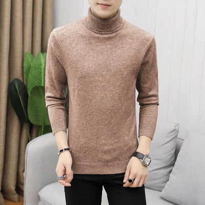 Herren eleganter Rollkragenpullover aus feiner Merinowolle EB