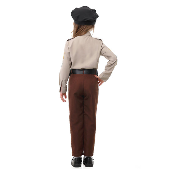 Jungen Polizei-Kostüm mit Accessoires EB